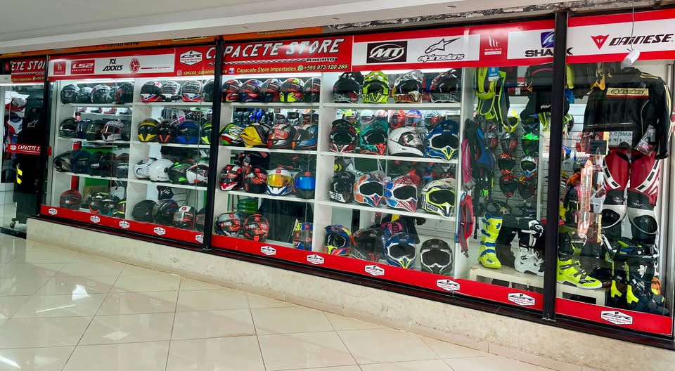 Vidriera del local Capacete Store Racing en Shopping Mini Mundo