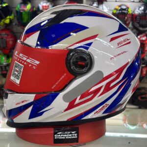 LS2 CASCO FF-358 DRAZE RED BLUE