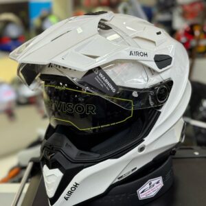 AIROH CASCO COMMANDER 2 COLOR WHITE 58 GLOSS