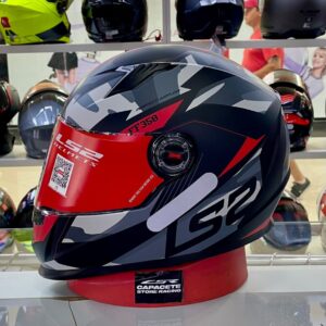 LS2 CASCO FF-358 TANK RED