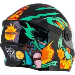 TORK CASCO KIDS COMBUSTION VERDE