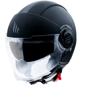 MT CASCO VIALE SV BLACK MATT A1