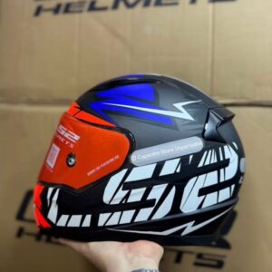 LS2 CASCO FF-353 RAPID 2 ORANGE-BLUE