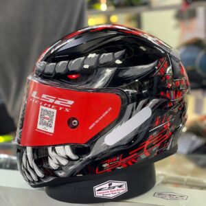 LS2 CASCO FF-353 RAPID MENLONG RED GLOSS