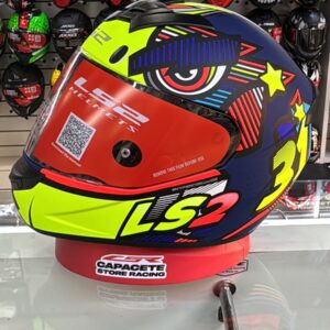 LS2 CASCO FF-352 ROOKIE KHAN BLUE MATT