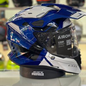 AIROH CASCO COMM. 2 REVEAL BLUE GLOSS