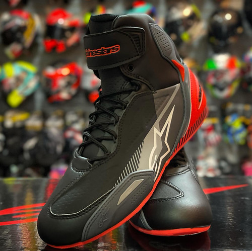 ALP TENIS FASTER-3 BLK/GRY/ORANGE