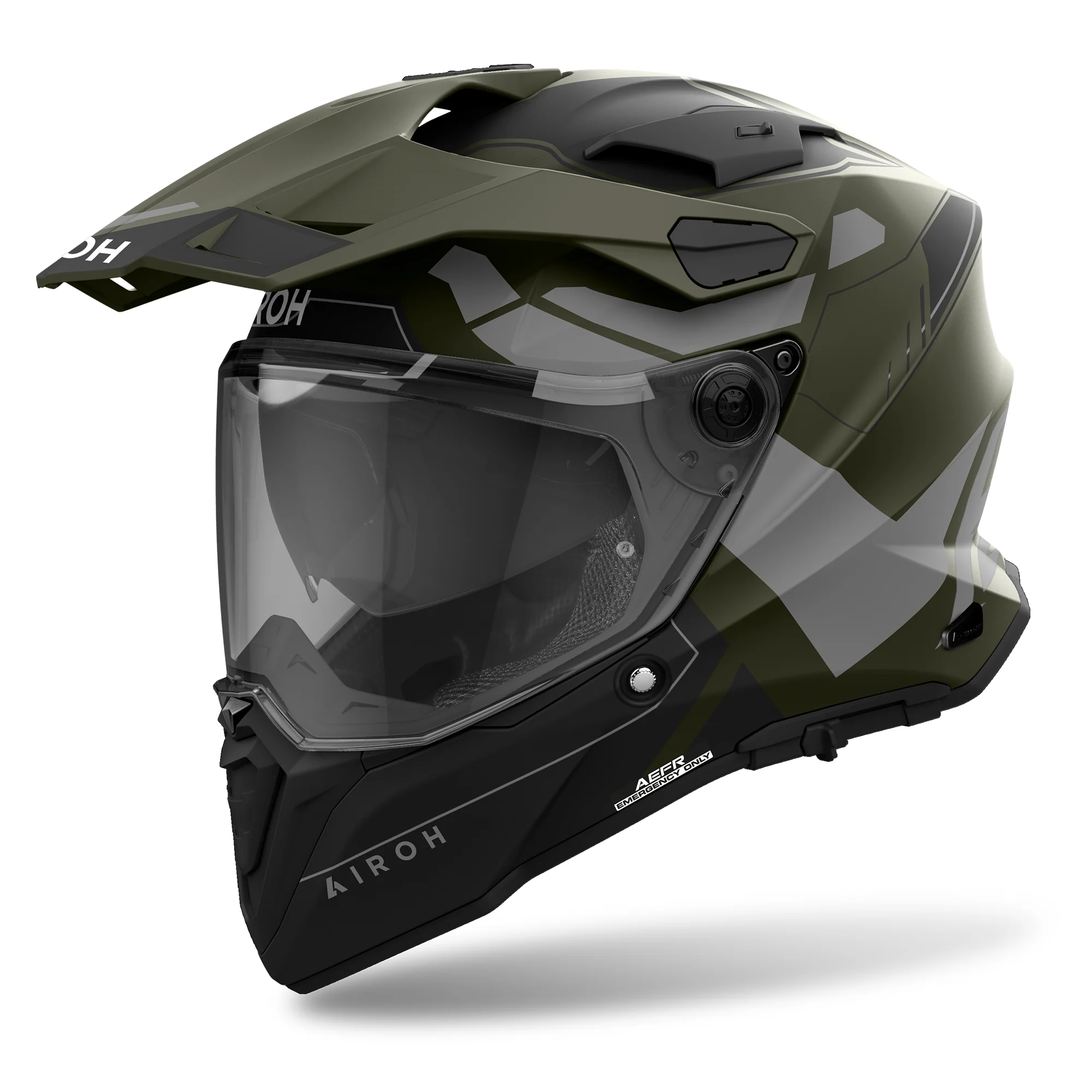 AIROH CASCO COMANDER 2 REVEAL MILITARY