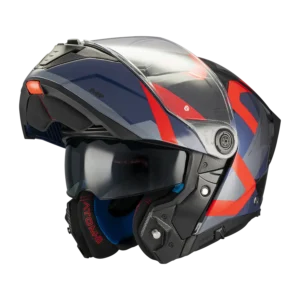 MT CASCO ATOM 2 DEXTER B15 ROJO AZUL GLOSS