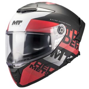 MT CASCO THUNDER 4 SV B5 ROJO MATT