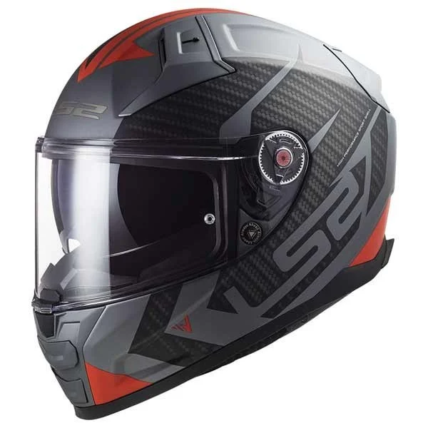 LS2 CASCO FF-811 VECTOR ll SPLITTER MATT GRAY