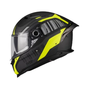 MT CASCO BRAKER COCKPIT B13 VERDE NEGRO MATT