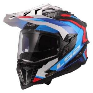 LS2 CASCO EXPLORER MX-701 FRONTIER II BLUE WHITE