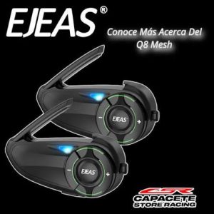 INTERCOMUNICADOR EJEAS Q8 PAR (2 UNIDADES)