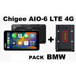 Pantalla Car Play Chigee Aio 6 Lte 4G + Base BMW