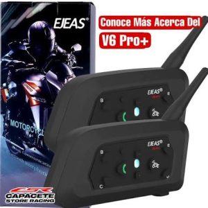 Intercomunicador Ejeas V6 Pro+ - Par (2 Unidades)